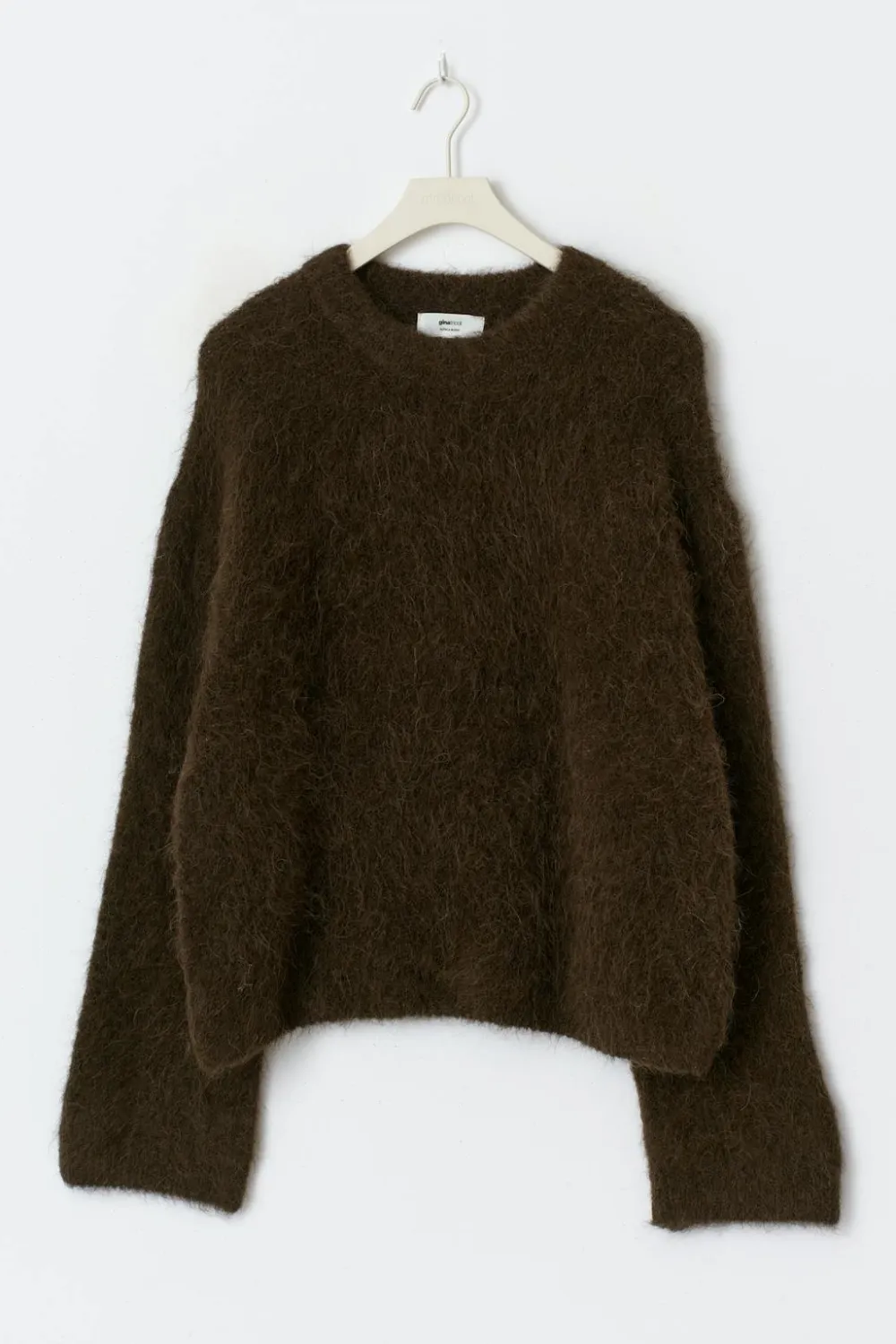 Gina Tricot Apaca bend knitted weater Brun Online