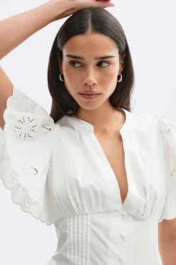 Gina Tricot Angaie boue Hvit