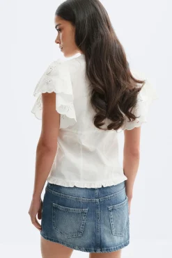 Gina Tricot Angaie boue Hvit