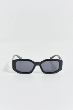 Gina Tricot angular sunglasses Svart Sale