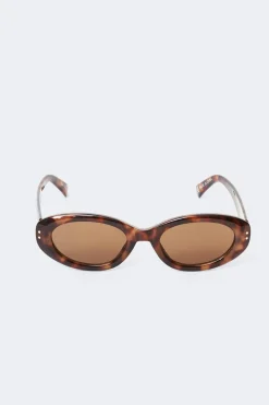 Gina Tricot Angular sunglasses Brun Outlet