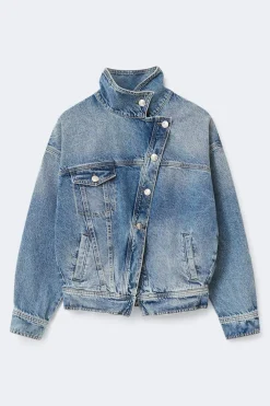 Gina Tricot Ayetric deni jacket Blå Clearance