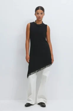Gina Tricot Ayetric ace detai tunic Svart Sale