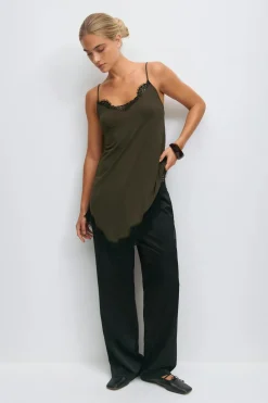 Gina Tricot Ayetric ace inget Grønn Discount