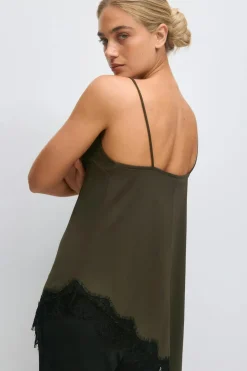 Gina Tricot Ayetric ace inget Grønn Discount