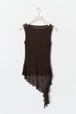 Gina Tricot Ayetric ace top Brun Clearance