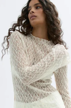 Gina Tricot Ayetric ace top Hvit Online