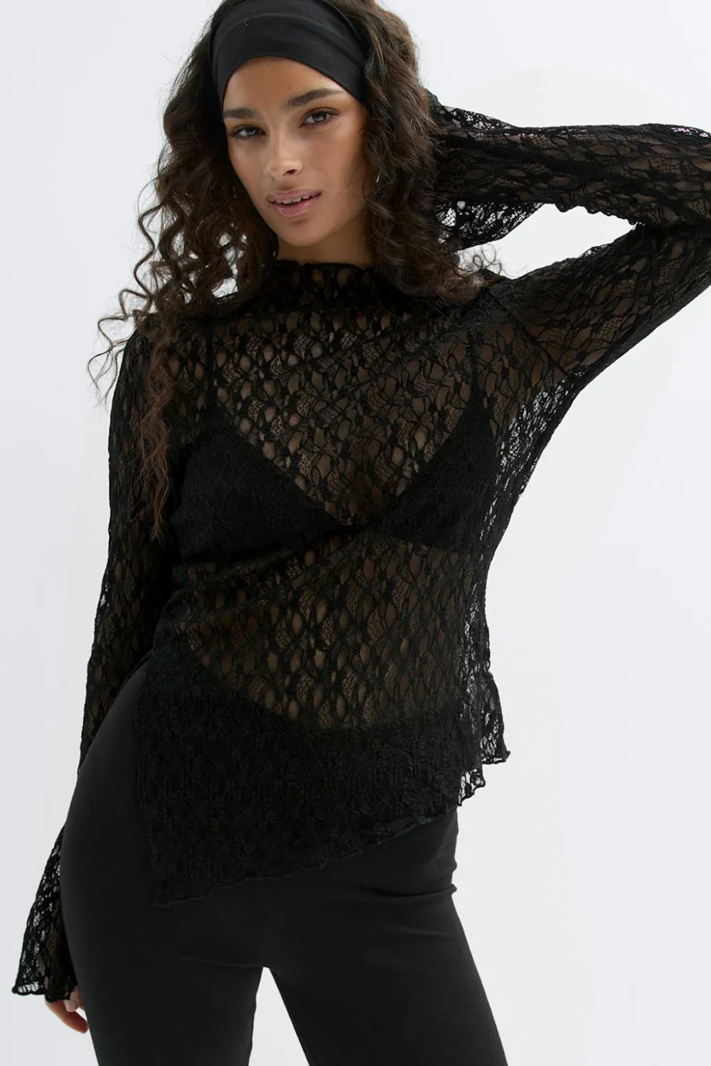 Gina Tricot Ayetric ace top Svart Online