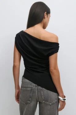 Gina Tricot Ayetric top Svart Outlet