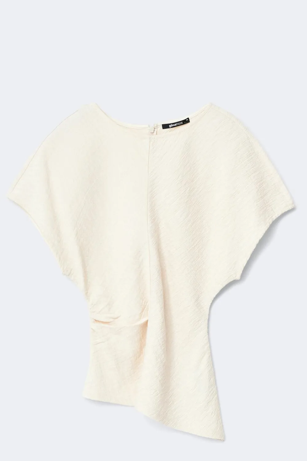 Gina Tricot Asymmetric top Hvit Hot