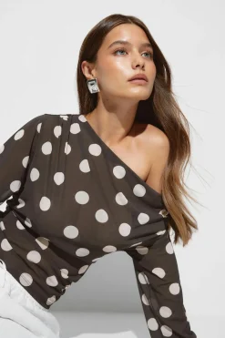 Gina Tricot Ayetric top Brun Online