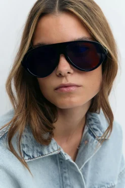 Gina Tricot Aviator sunglasses Svart New
