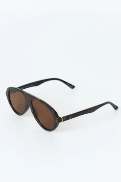 Gina Tricot Aviator sunglasses Brun Discount