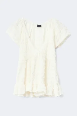 Gina Tricot Babydo ace detai top Hvit Online