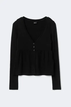 Gina Tricot Babydo top Svart Clearance