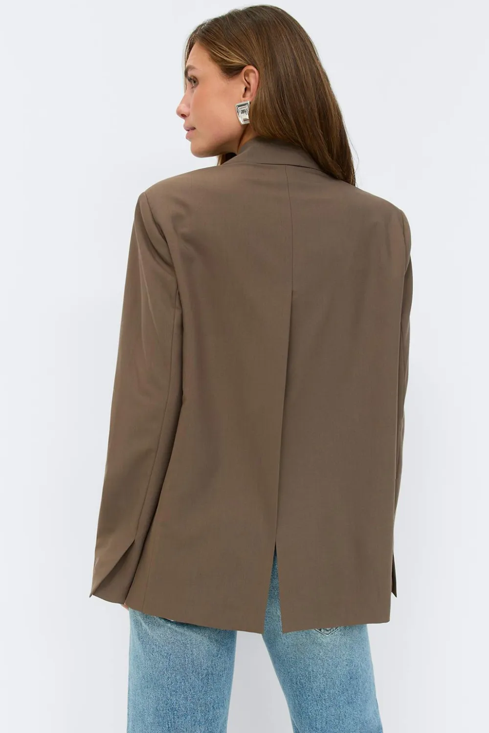 Gina Tricot Back high it bazer Brun Sale
