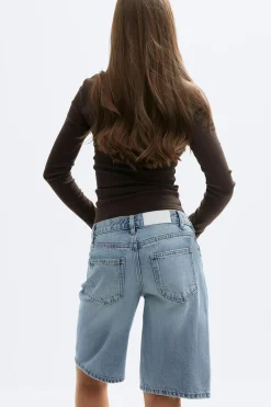 Gina Tricot Baggy babe denim shorts Blå New