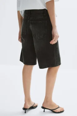 Gina Tricot Baggy babe denim shorts Svart Online