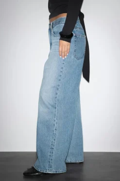 Gina Tricot Baggy babe jeans Blå Best