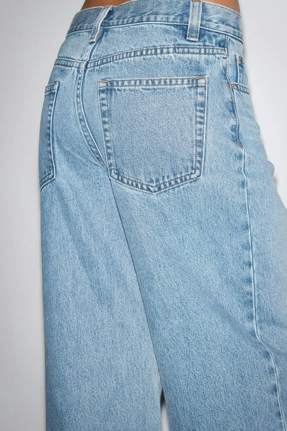Gina Tricot Baggy babe jeans Blå Best