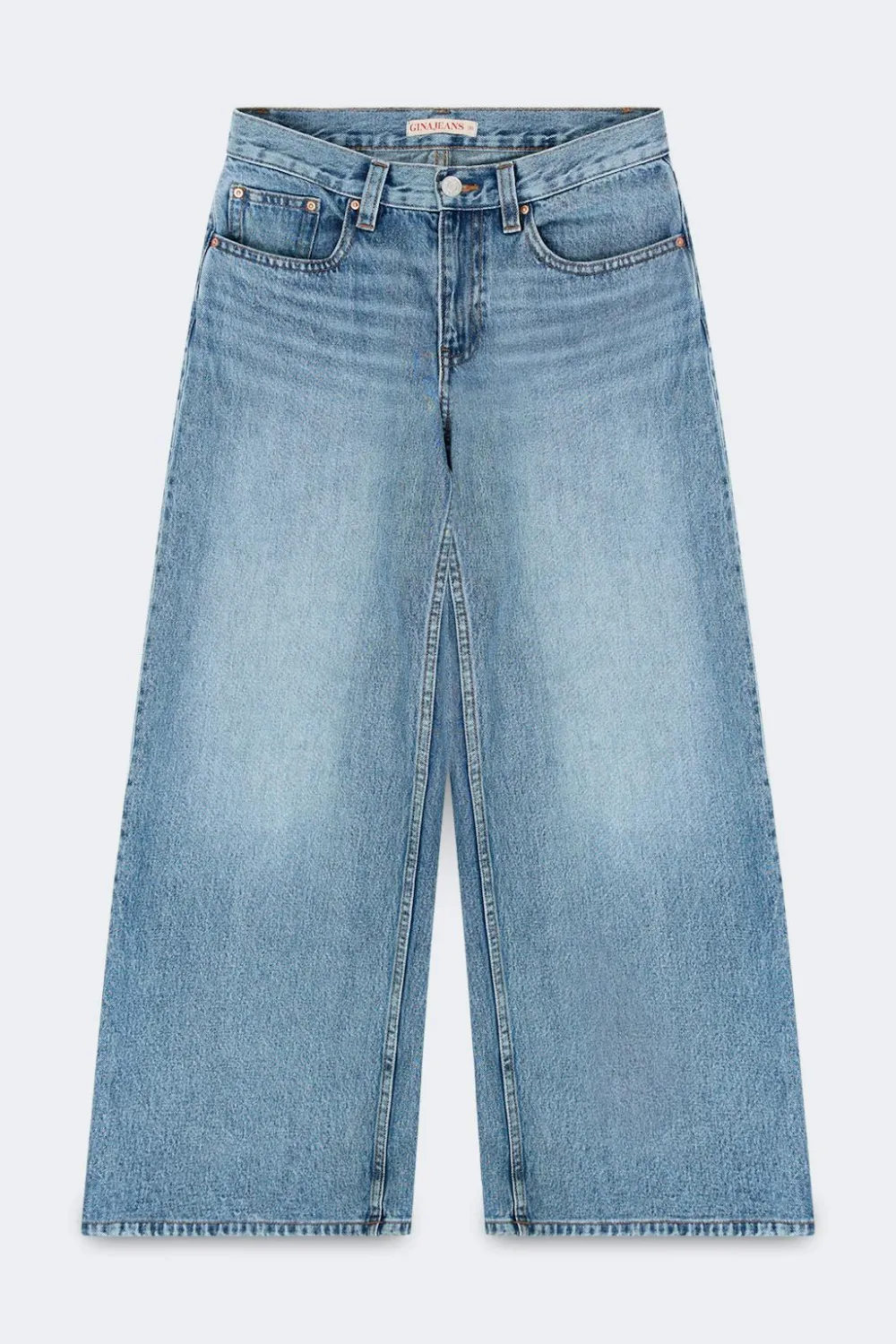 Gina Tricot Baggy babe jeans Blå Best