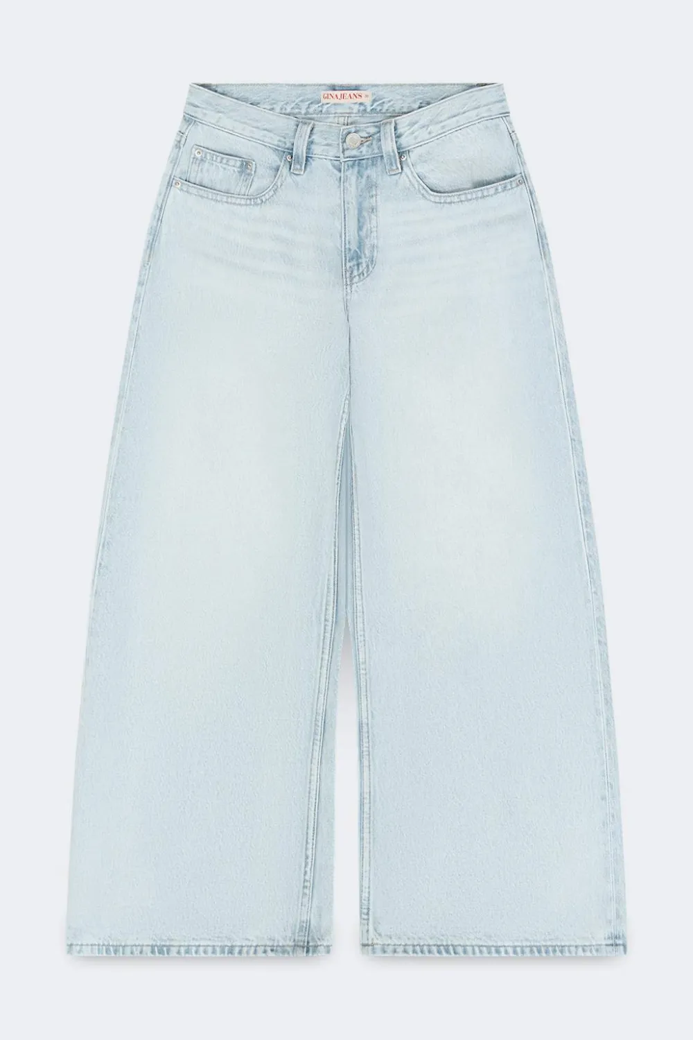Gina Tricot Baggy babe jeans Blå Clearance