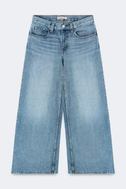 Gina Tricot Baggy babe petite jeans Blå Best