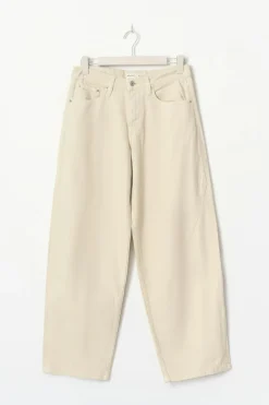 Gina Tricot Baggy-crush jeans Gul Discount
