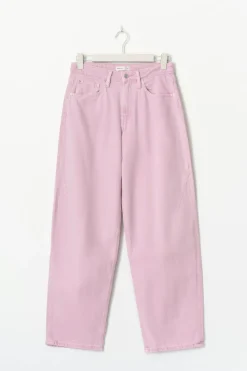 Gina Tricot Baggy-crush jeans Rosa Discount