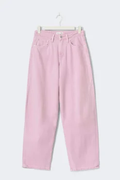 Gina Tricot Baggy-crush tall jeans Rosa Discount