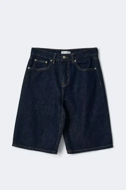 Gina Tricot Baggy denim shorts Blå Hot