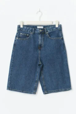 Gina Tricot Baggy denim shorts Blå Online