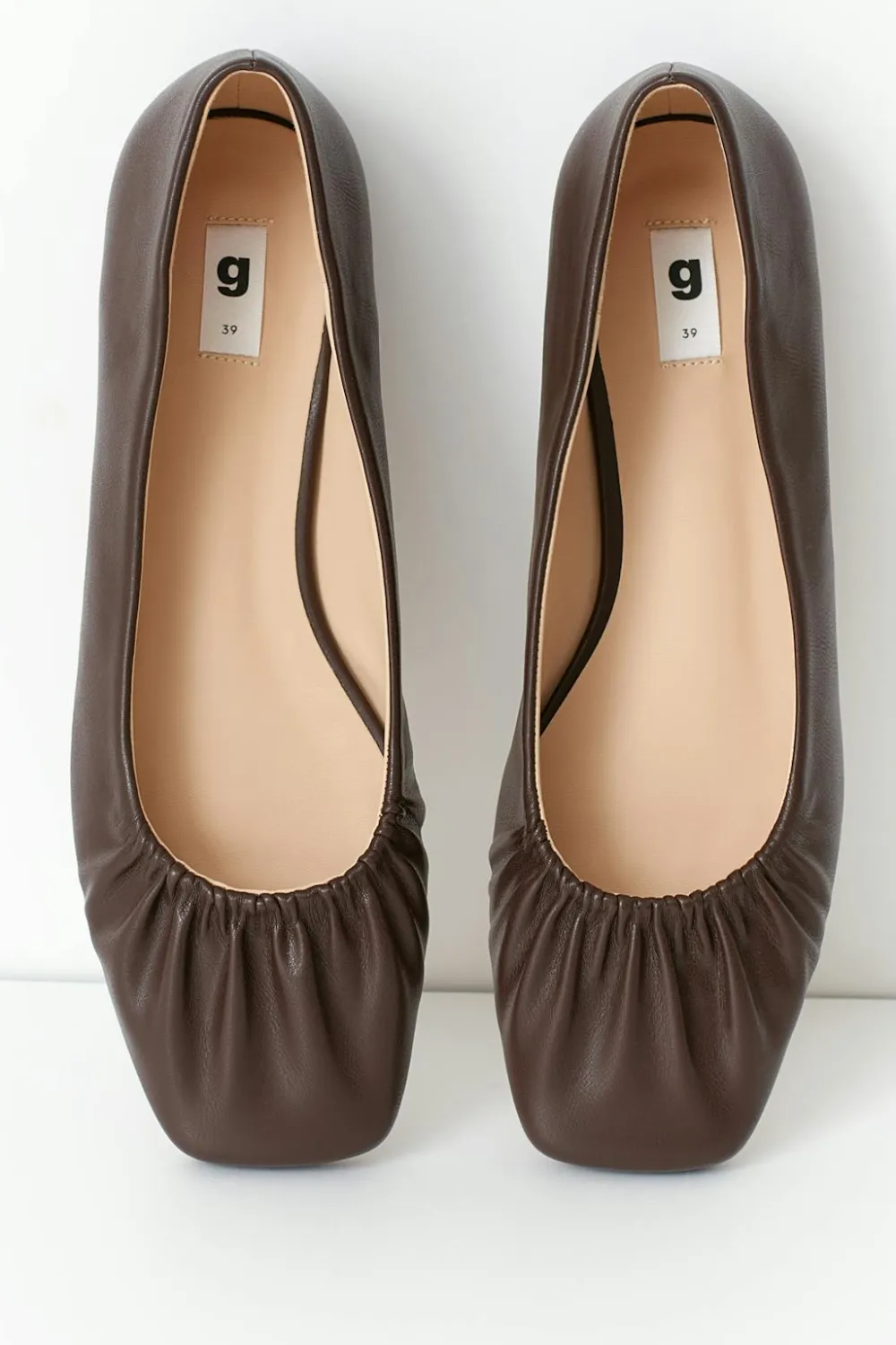 Gina Tricot Ballet flats Brun