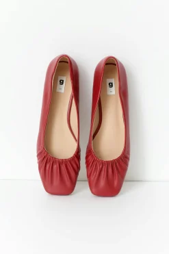 Gina Tricot Ballet flats Rød New