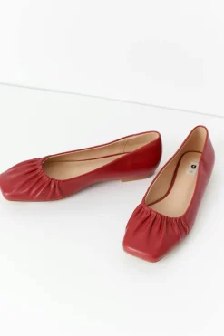 Gina Tricot Ballet flats Rød New