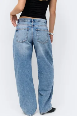 Gina Tricot Balloon jeans Blå Best