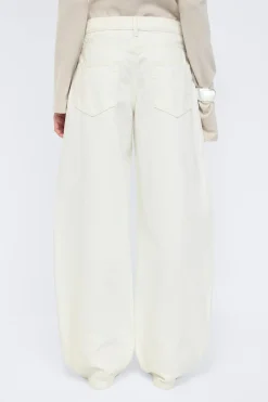 Gina Tricot Balloon jeans Hvit Clearance