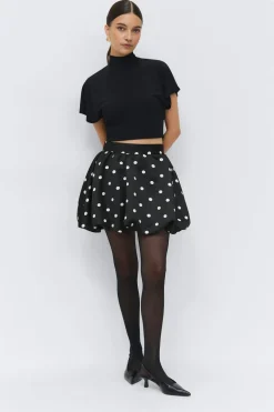 Gina Tricot Baoon kirt Svart Online