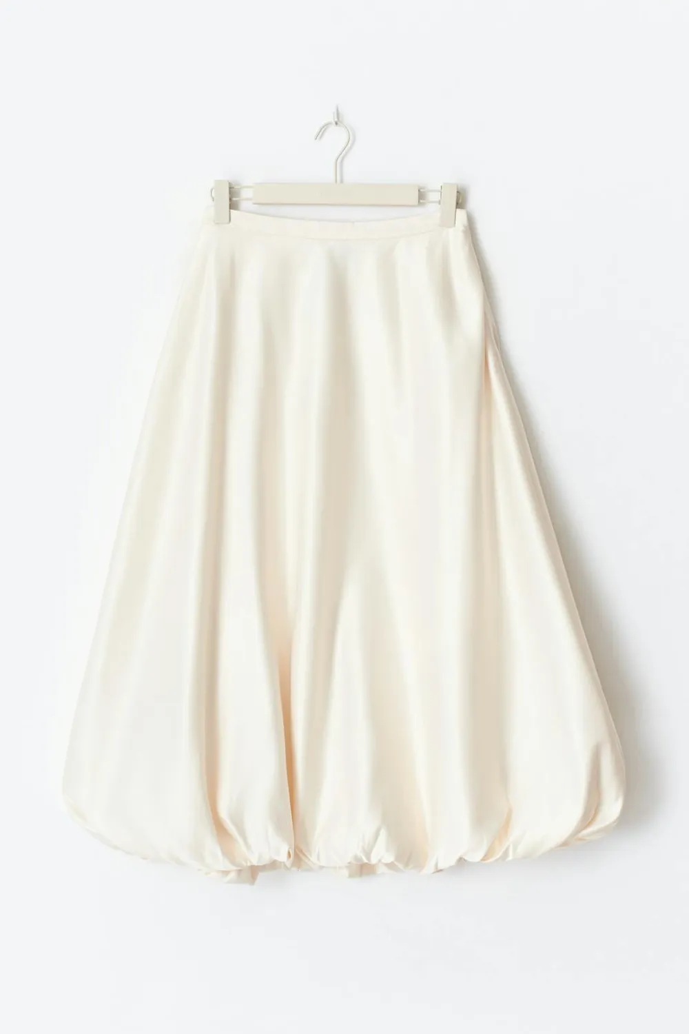 Gina Tricot Balloon skirt Hvit Outlet