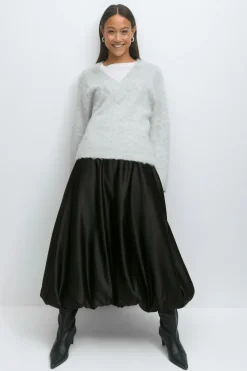 Gina Tricot Balloon skirt Svart Hot