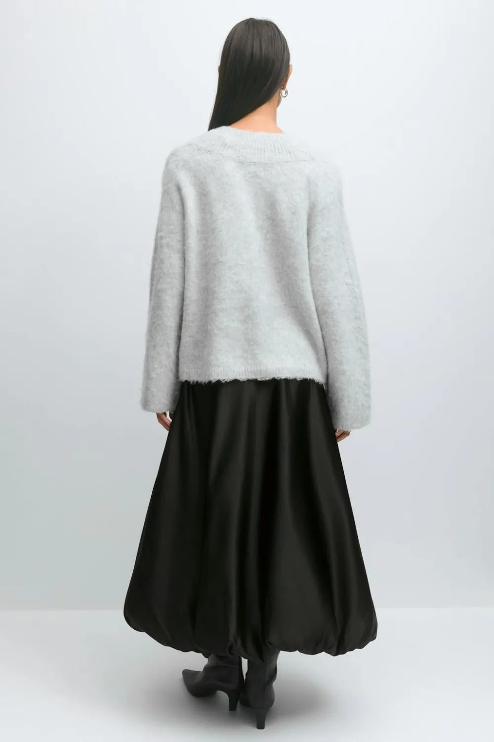 Gina Tricot Balloon skirt Svart Hot