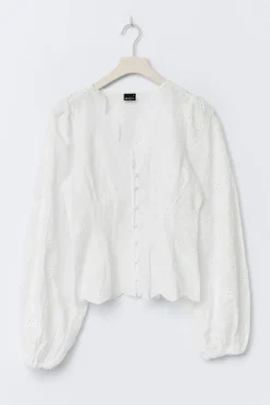 Gina Tricot Baoon eeve boue Hvit Online