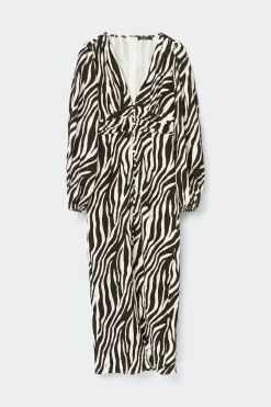 Gina Tricot Balloon sleeve dress Svart