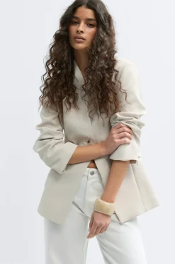 Gina Tricot Bangle Beige Discount