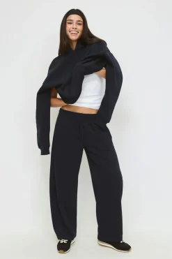 Gina Tricot Barre weatpant Svart Hot