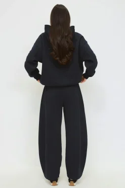 Gina Tricot Barre weatpant Svart Hot