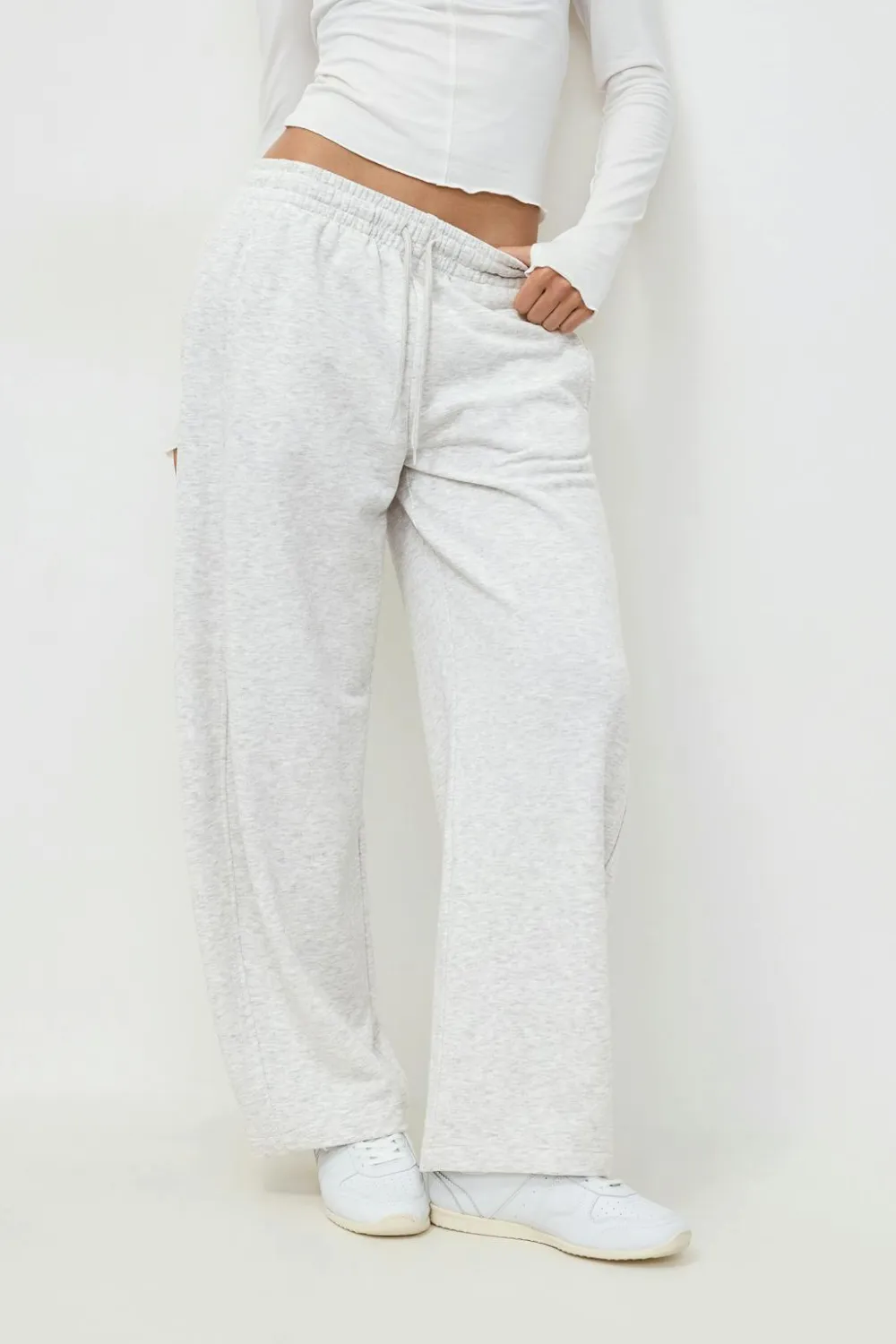 Gina Tricot Barre weatpant Grå Discount