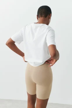 Gina Tricot baic biker Beige