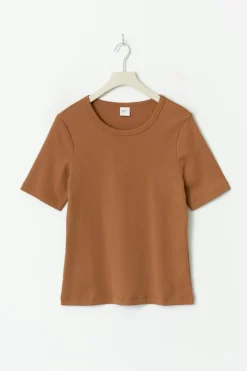 Gina Tricot Baic caic top Beige Best
