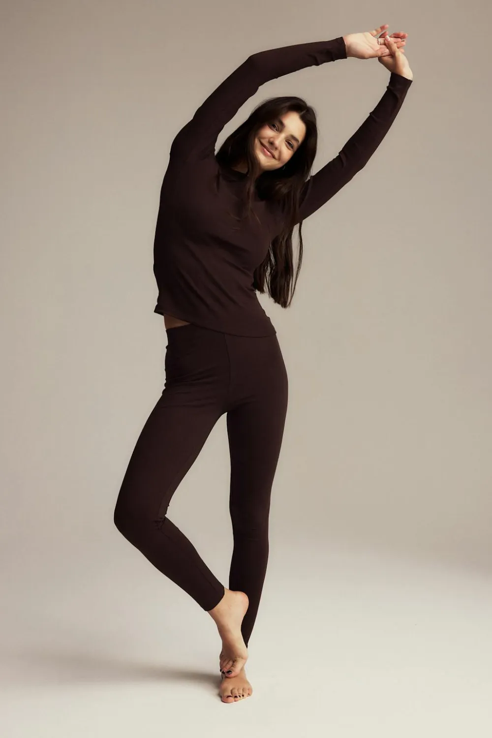 Gina Tricot Baic ong egging Brun Online